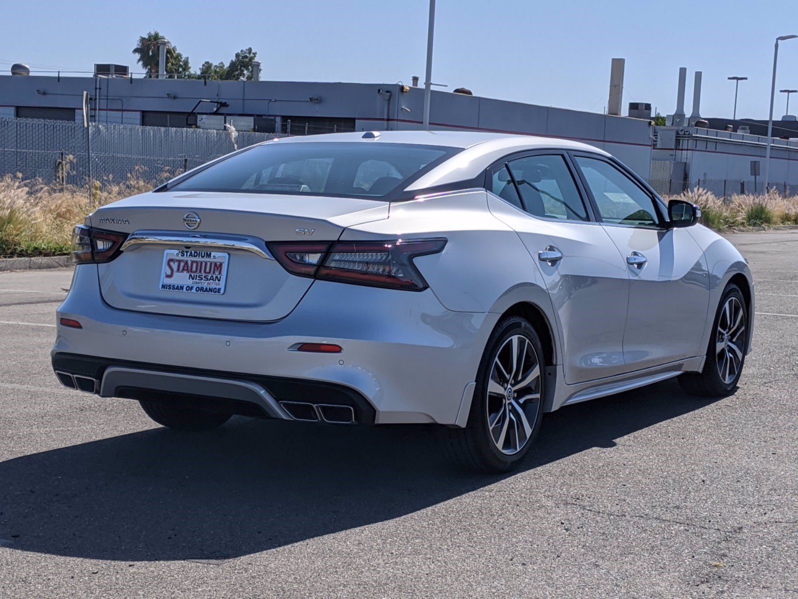 New 2020 Nissan Maxima SV 4dr Car in Orange #209177 | Stadium Nissan