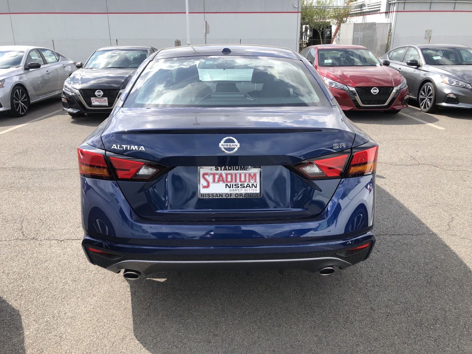 New 2019 Nissan Altima 2.5 SR 4dr Car in Orange #197689 | Stadium Nissan