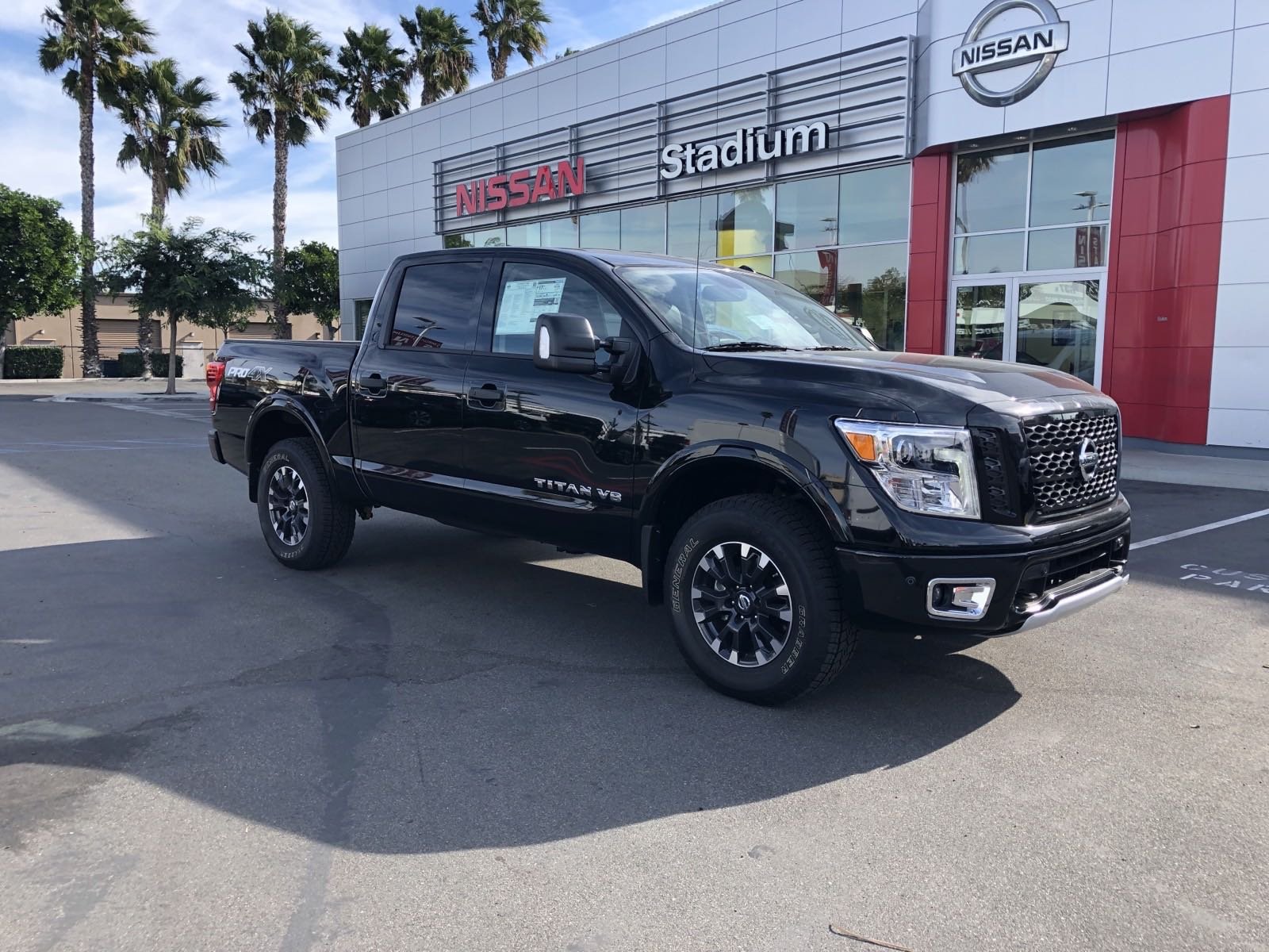 New 2019 Nissan Titan PRO-4X Crew Cab Pickup in Orange #AS198100 ...