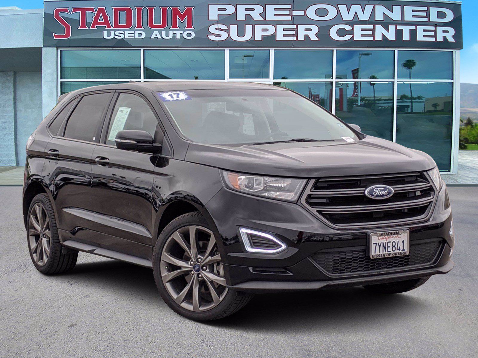 PreOwned 2017 Ford Edge Sport Sport Utility in Orange 