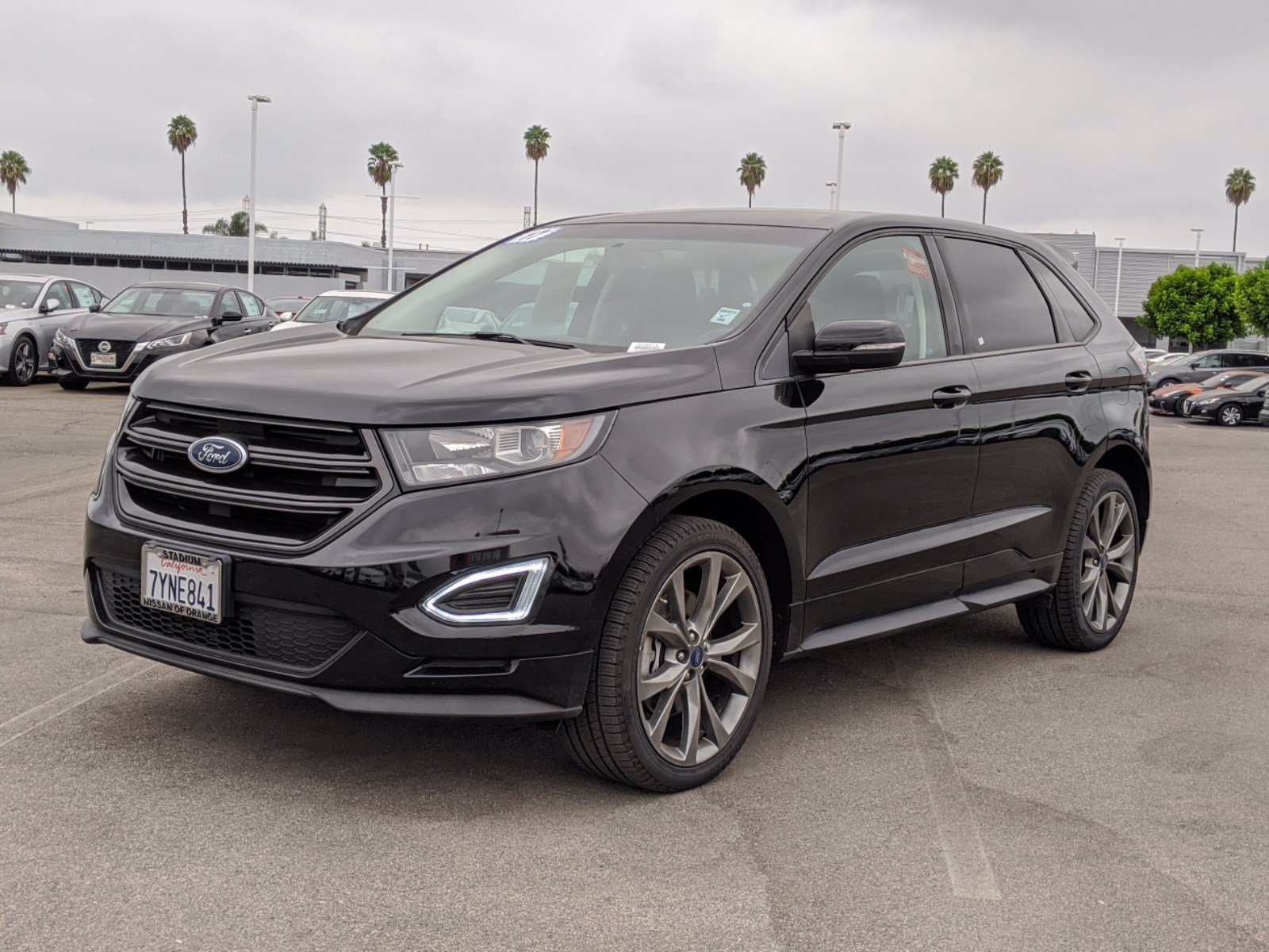 PreOwned 2017 Ford Edge Sport Sport Utility in Orange 