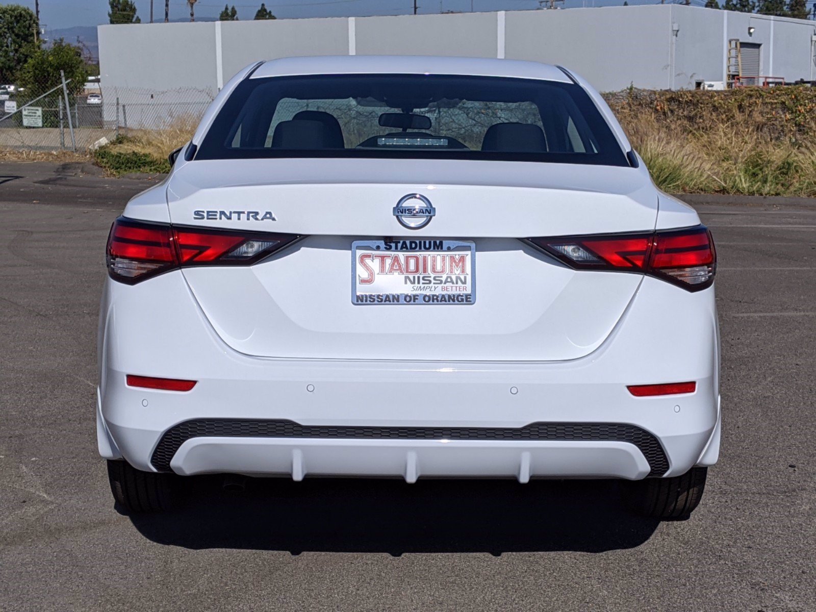 New 2020 Nissan Sentra S 4dr Car in Orange #209272 | Stadium Nissan