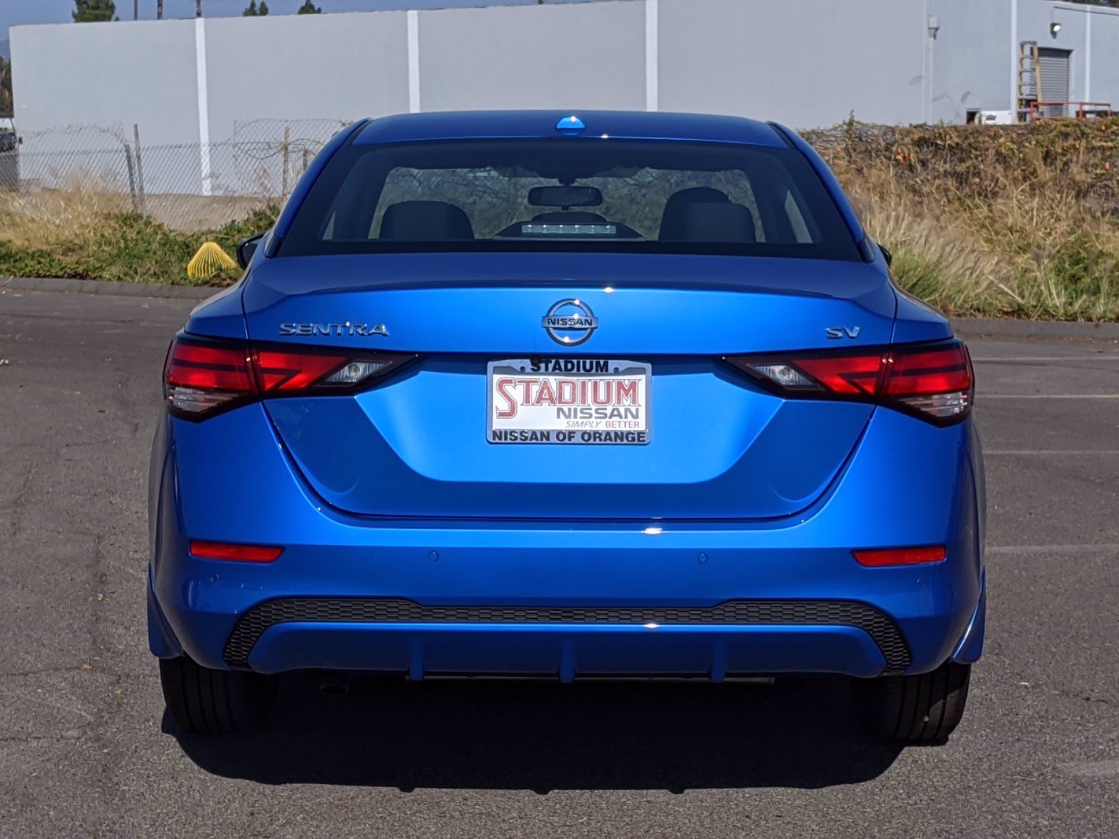 New 2020 Nissan Sentra SV 4dr Car in Orange #209154 | Stadium Nissan