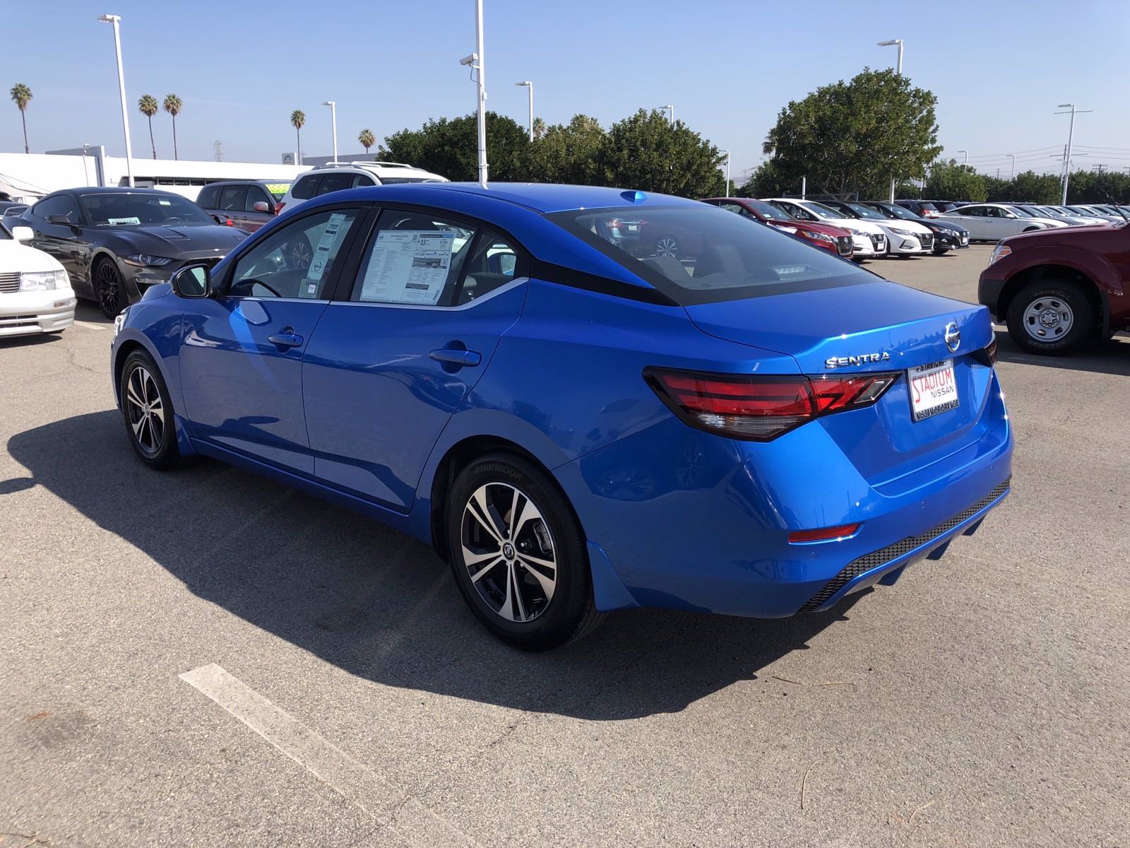 New 2020 Nissan Sentra SV 4dr Car in Orange #208941 ...