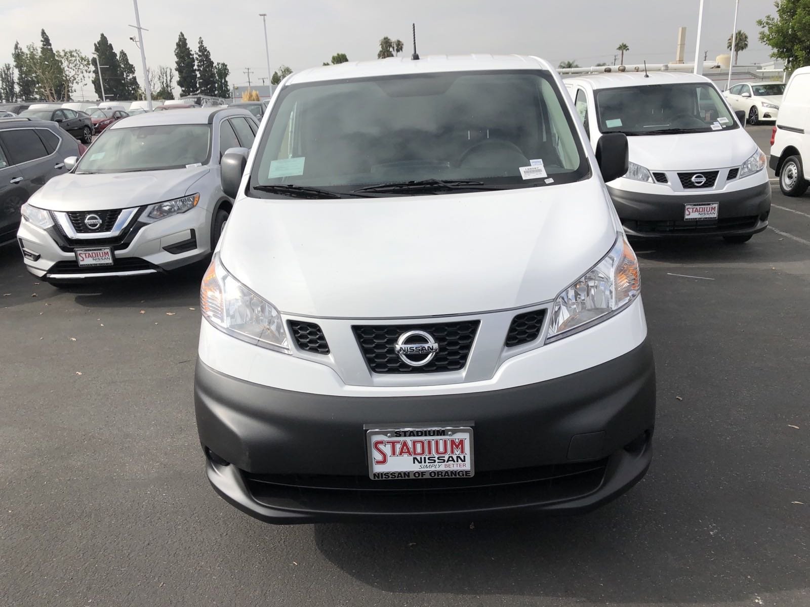 New 2019 Nissan Nv200 Compact Cargo S Mini Van Cargo In Orange 198087 Stadium Nissan 7947