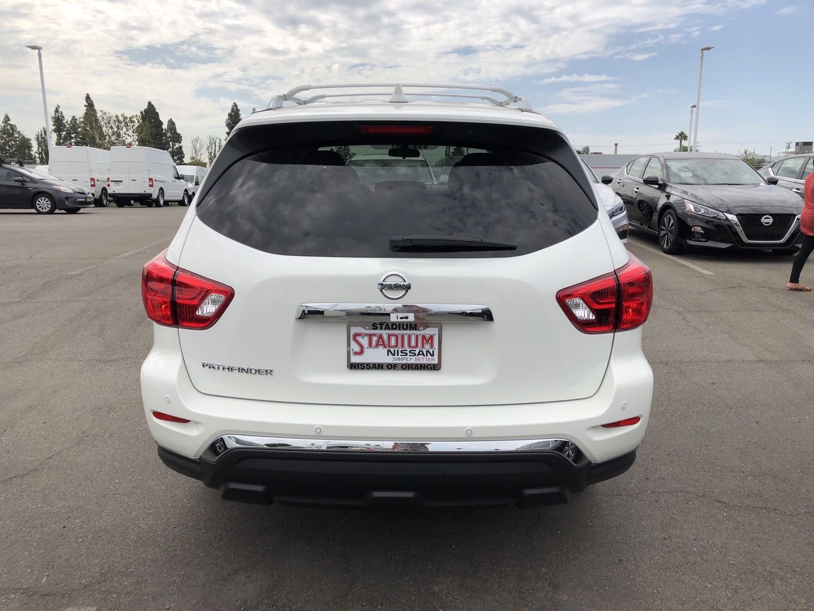 New 2019 Nissan Pathfinder S Sport Utility in Orange #198265 | Stadium ...