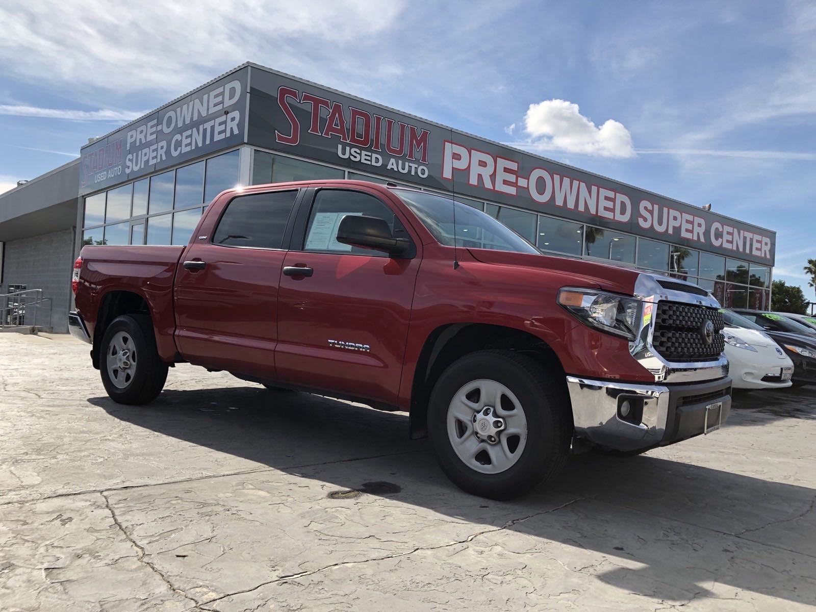 Pre-Owned 2018 Toyota Tundra 2WD SR5 Crew Cab Pickup in Orange #P18865 ...